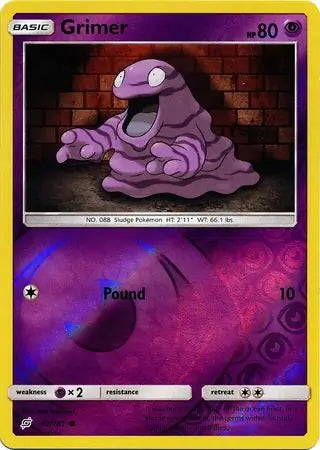 Team Up Grimer #62/181 reverse holo